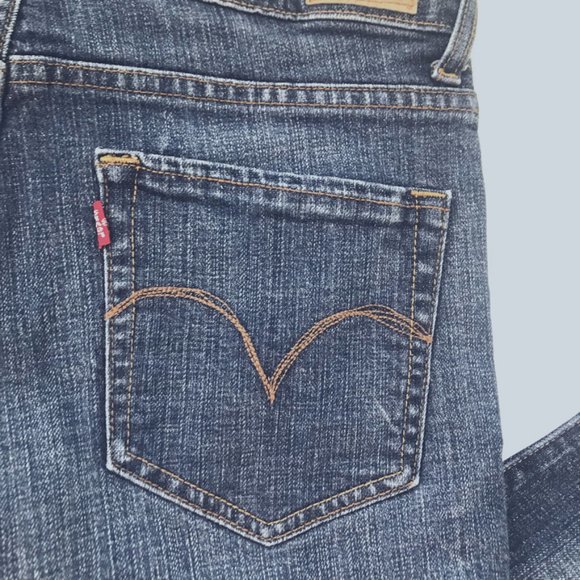 Levi’s  Skinny Mid Rise Original Denim Jeans SZ 12 - Picture 8 of 11